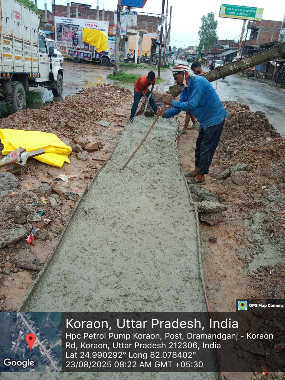 Road building activity