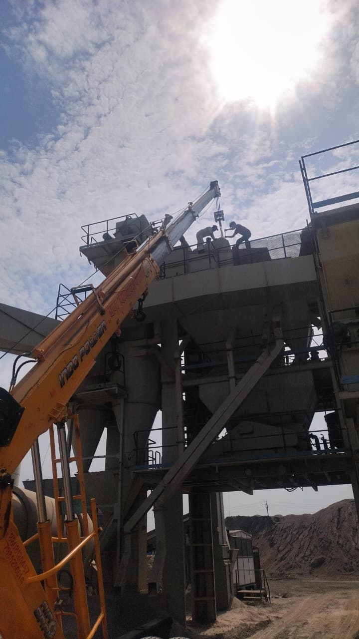 Road survey work