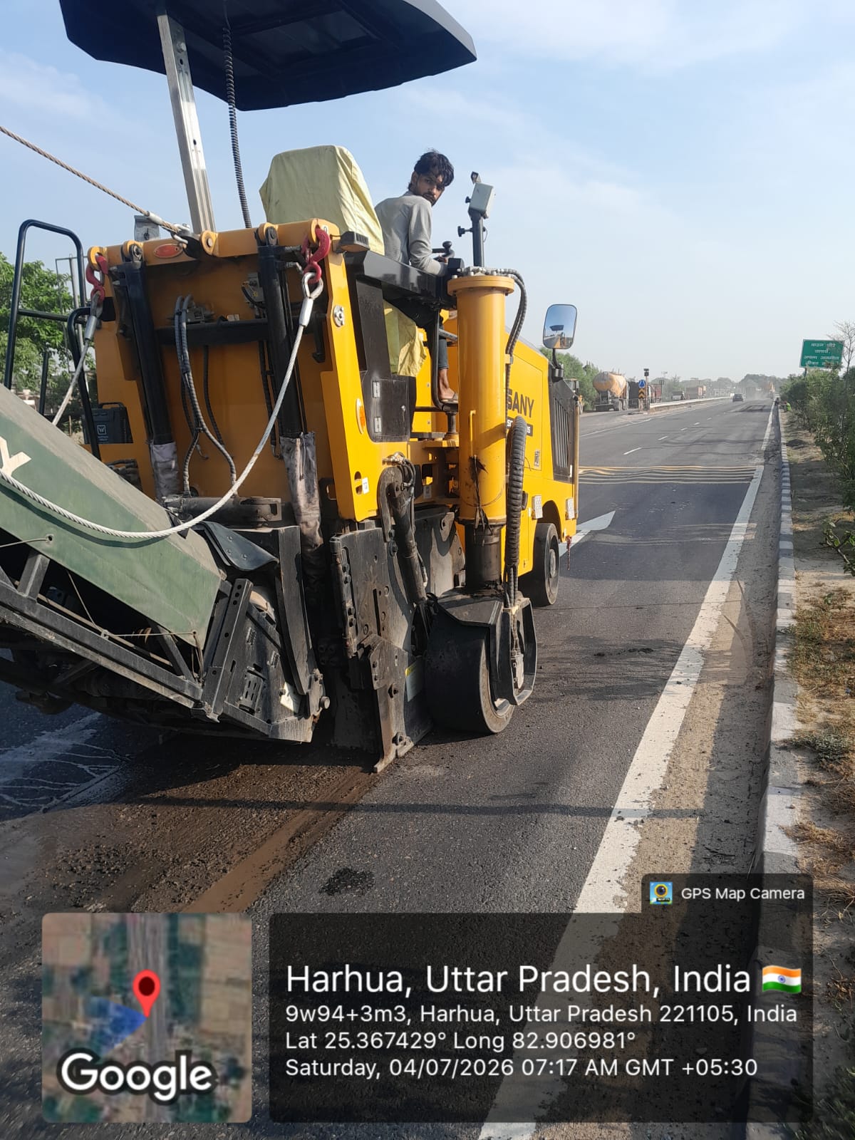 Road drainage work