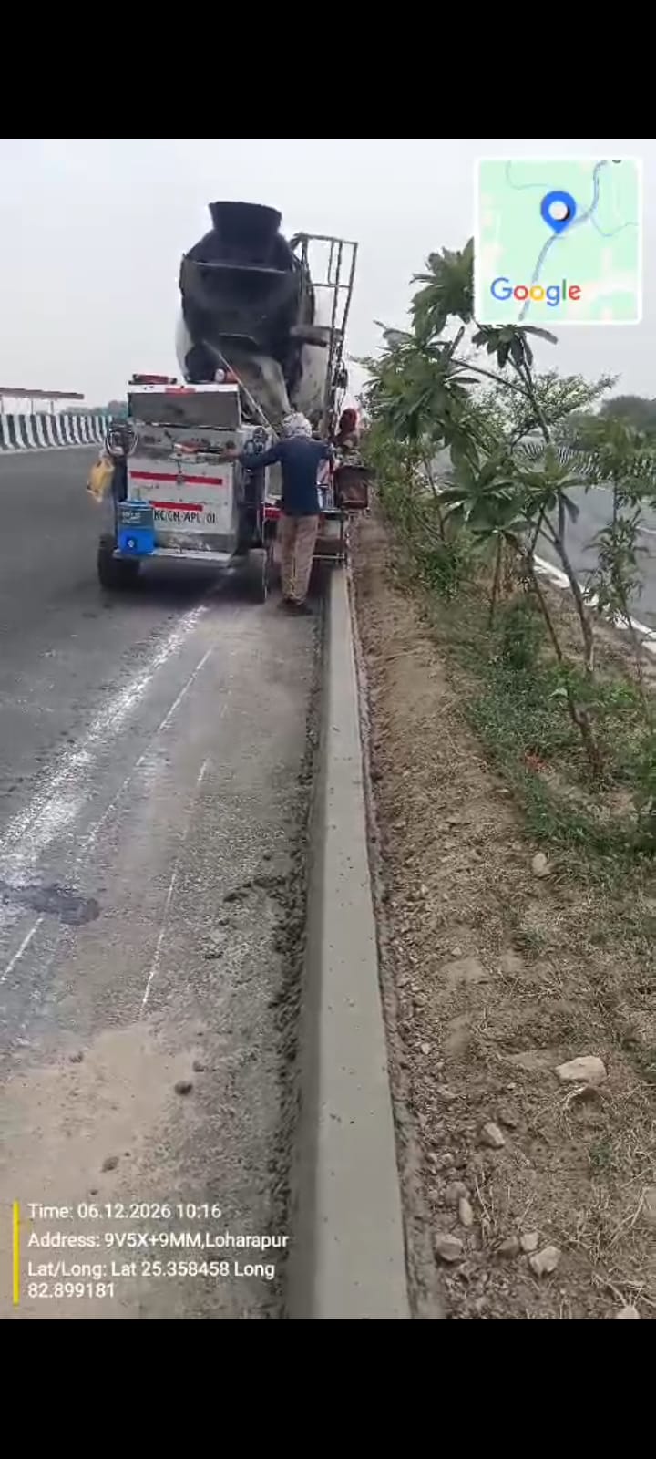 Road under construction